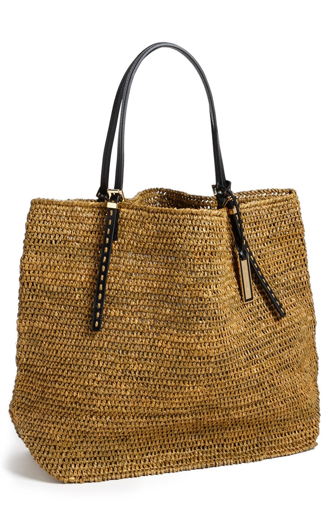 michael kors raffia bag