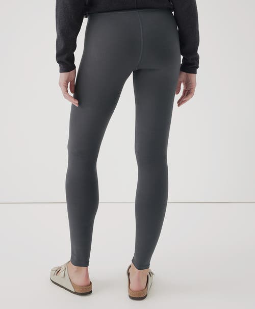 Shop Pact Purefit Legging Made With Organic Cotton In Storm