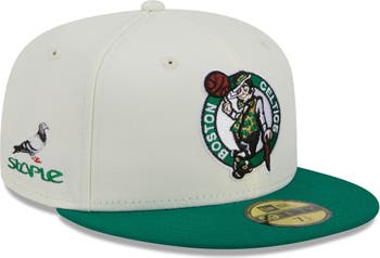 US限定】New Era 59FIFTY NBA Boston Celtics Stone Green