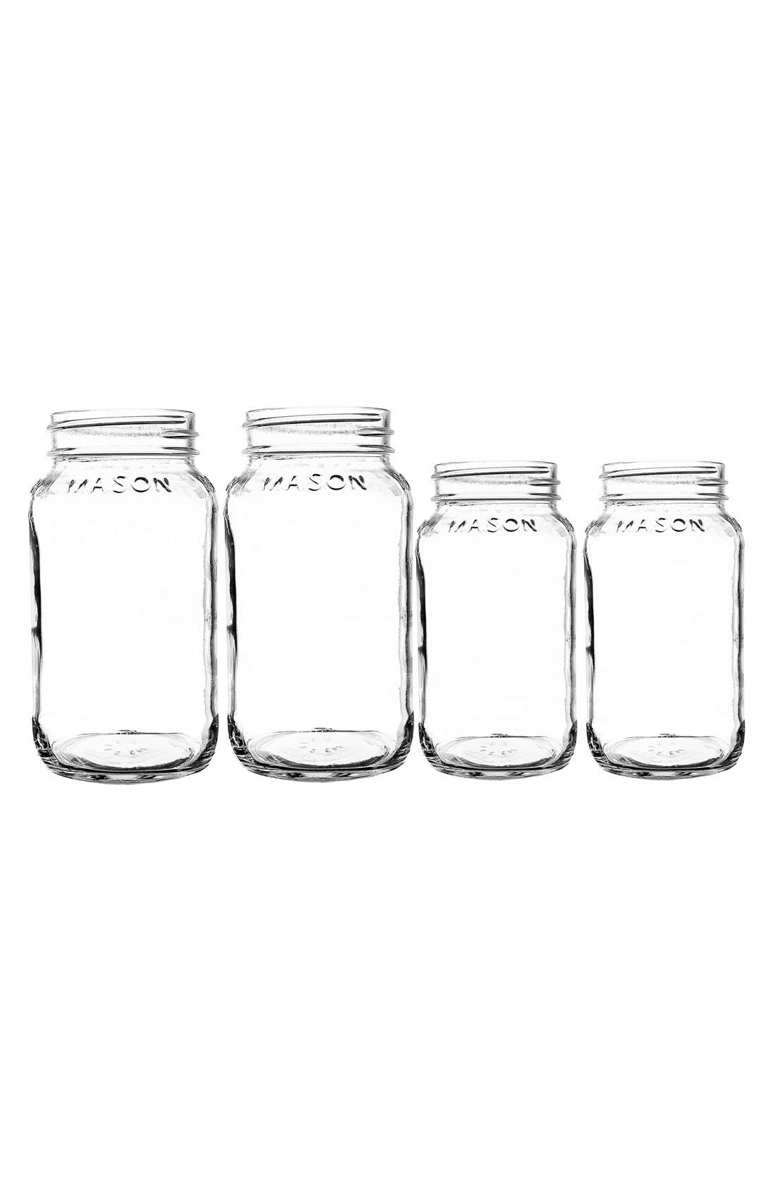 Cathy's Concepts Personalized Mason Jar Vases (Set of 4) Nordstrom