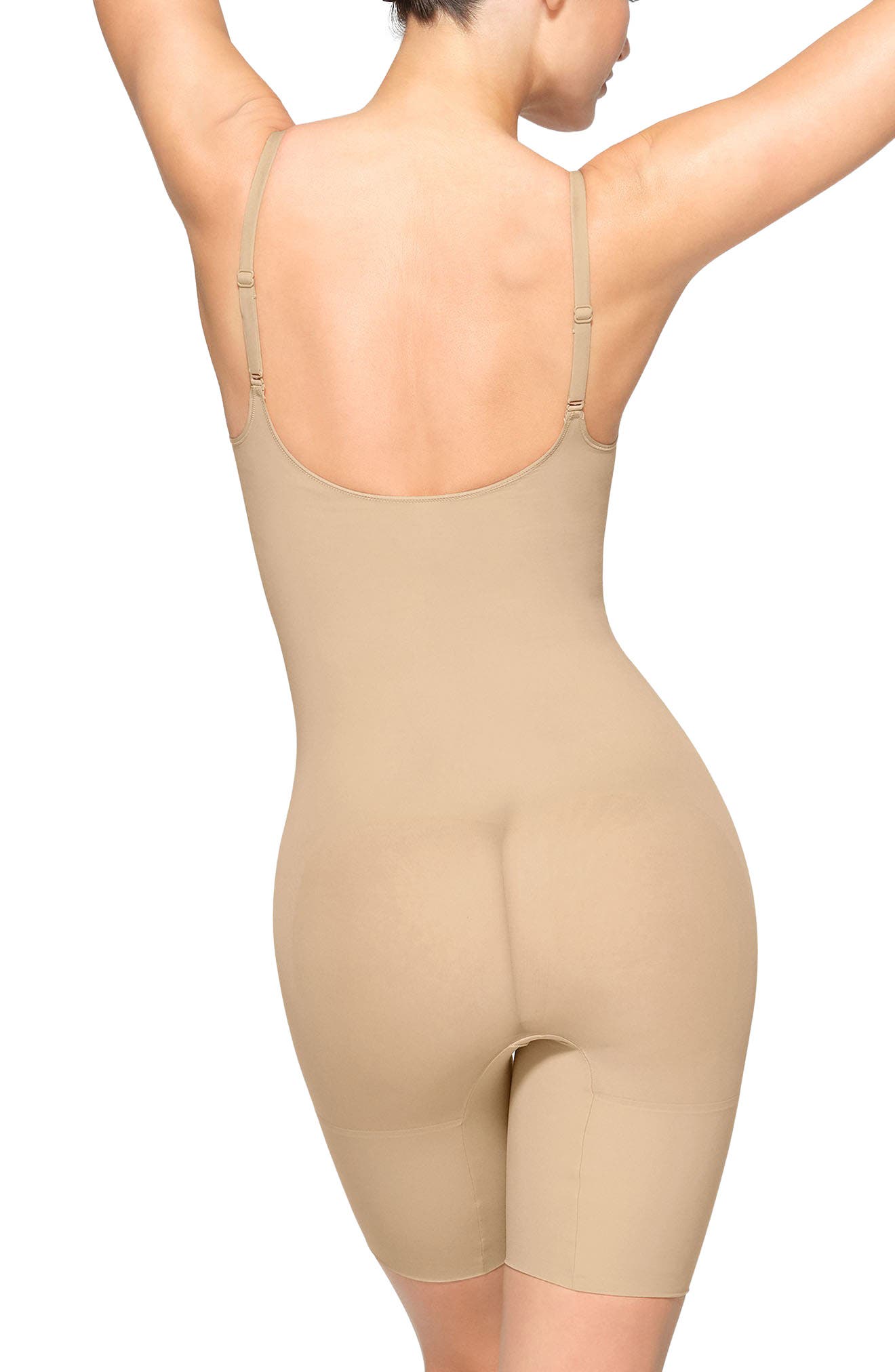 SKIMS Everyday Sculpt Crotchless Shaper Bodysuit in Cocoa