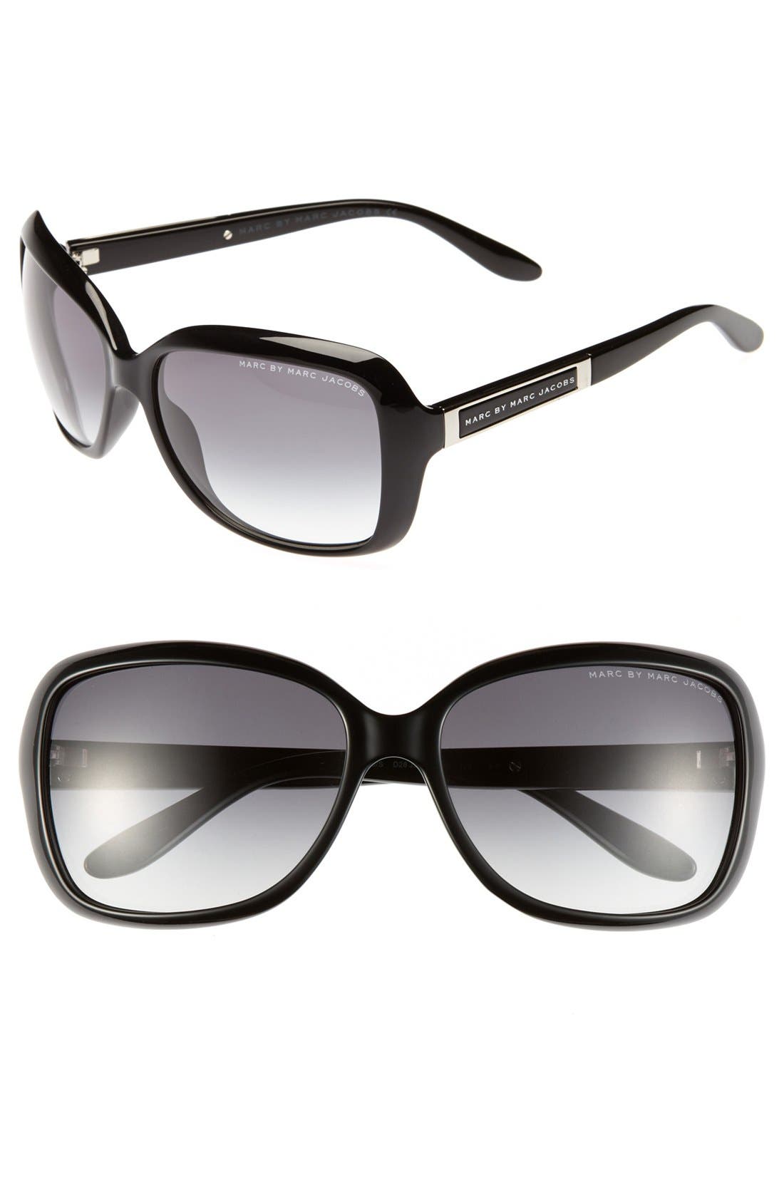 MARC BY MARC JACOBS 58mm Oversized Sunglasses Nordstrom