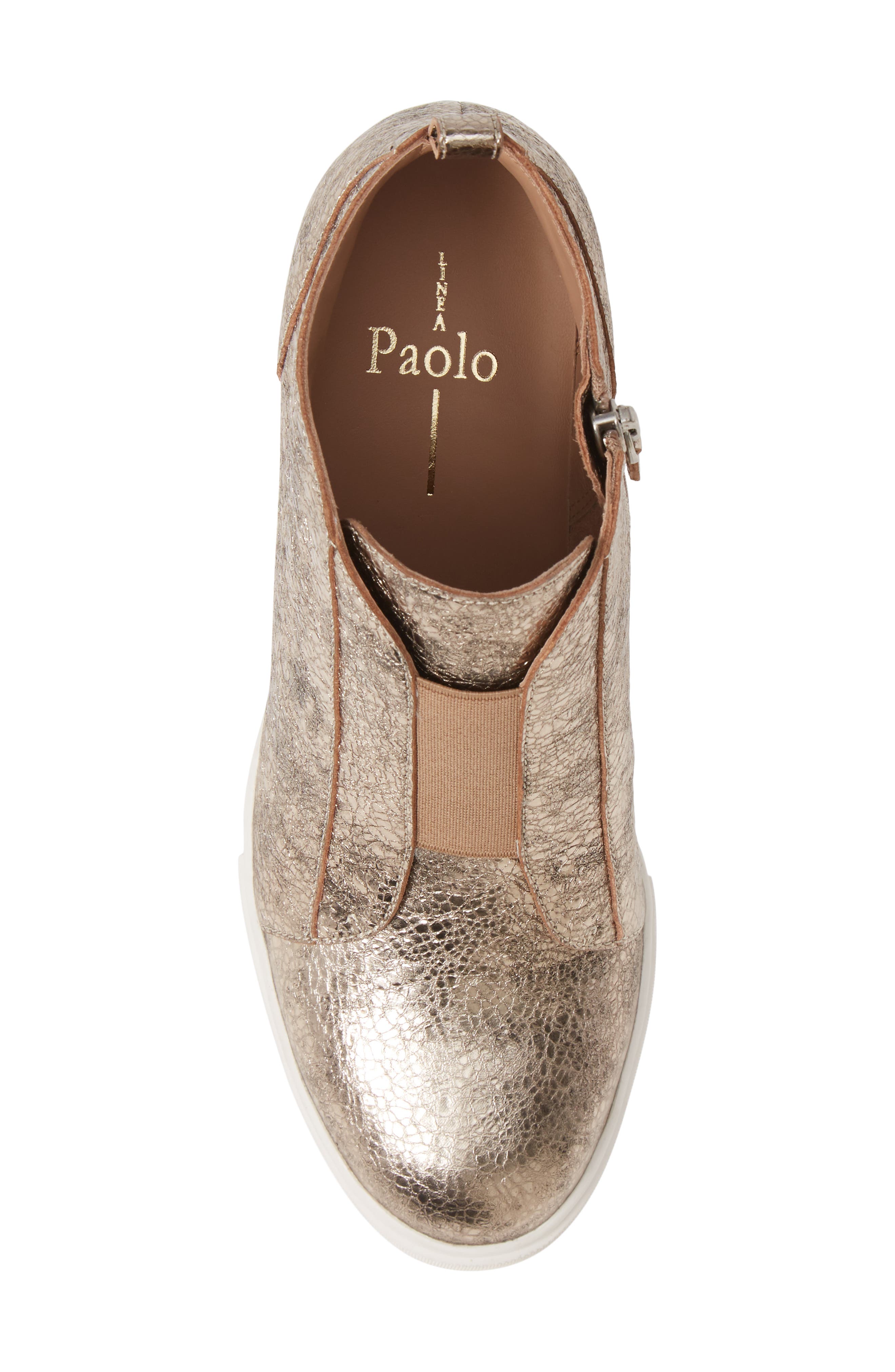 linea paolo felicia iii wedge sneaker