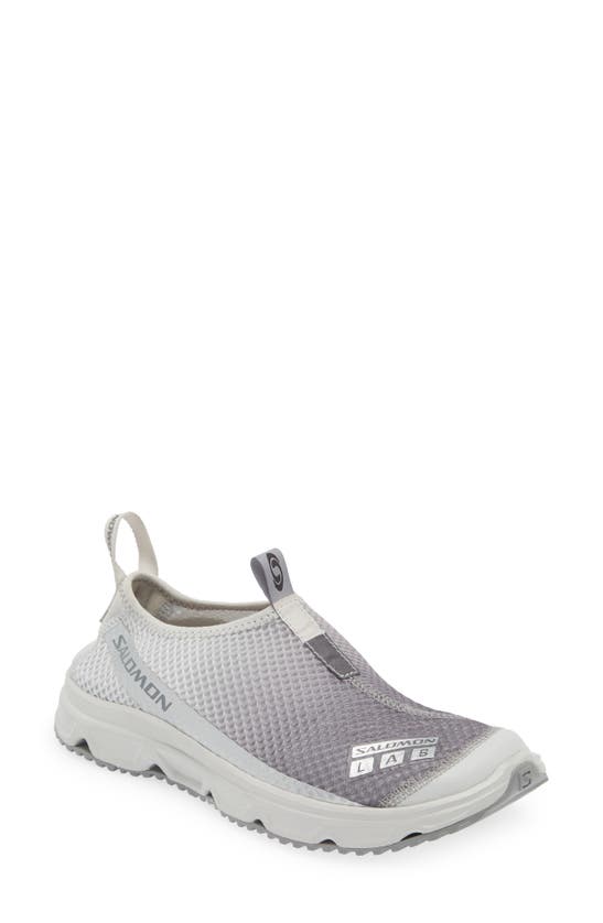 Shop Salomon Gender Inclusive Rx Moc 3.0 Slip-on Sneaker In Glacier Gray/sharkskin/silver