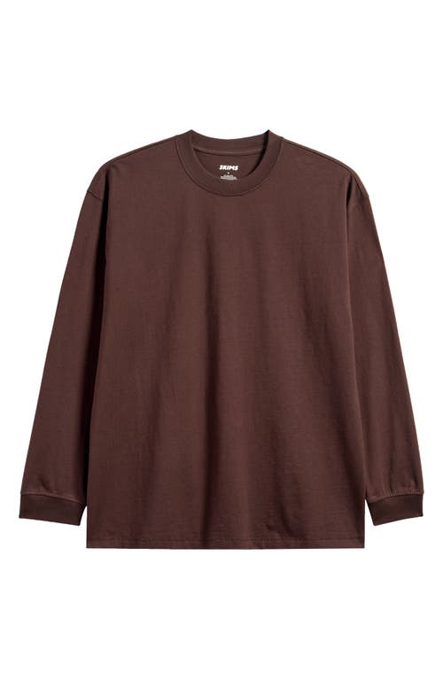 SKIMS SKIMS RELAXED FIT LONG SLEEVE T-SHIRT 