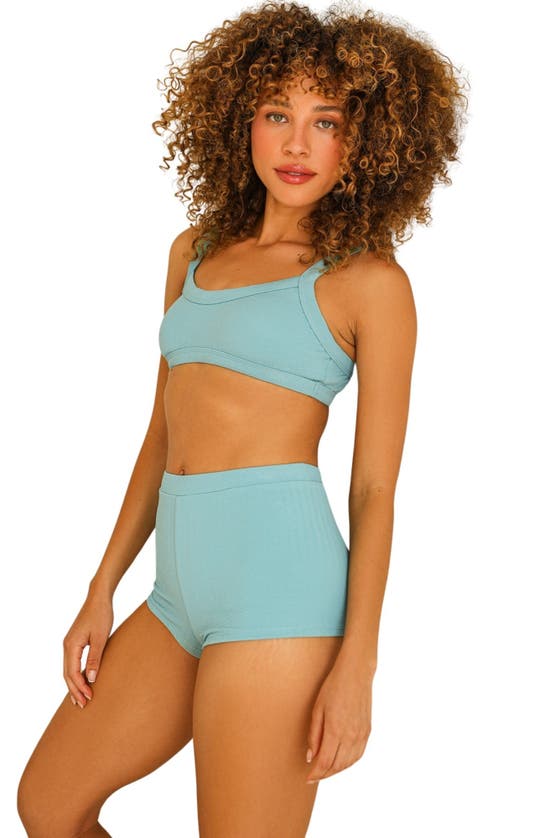 Dippin Daisys Farrah Elastic Waist Short In Surf Rider