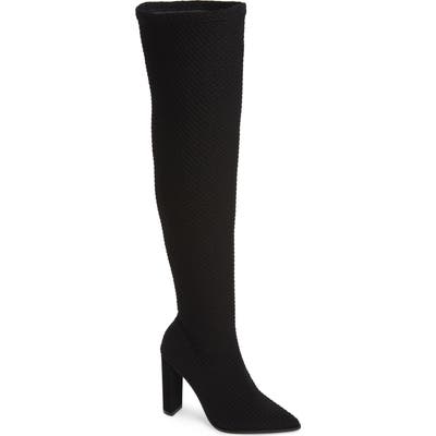 Alias Mae Blade Mesh Over The Knee Boot, Black