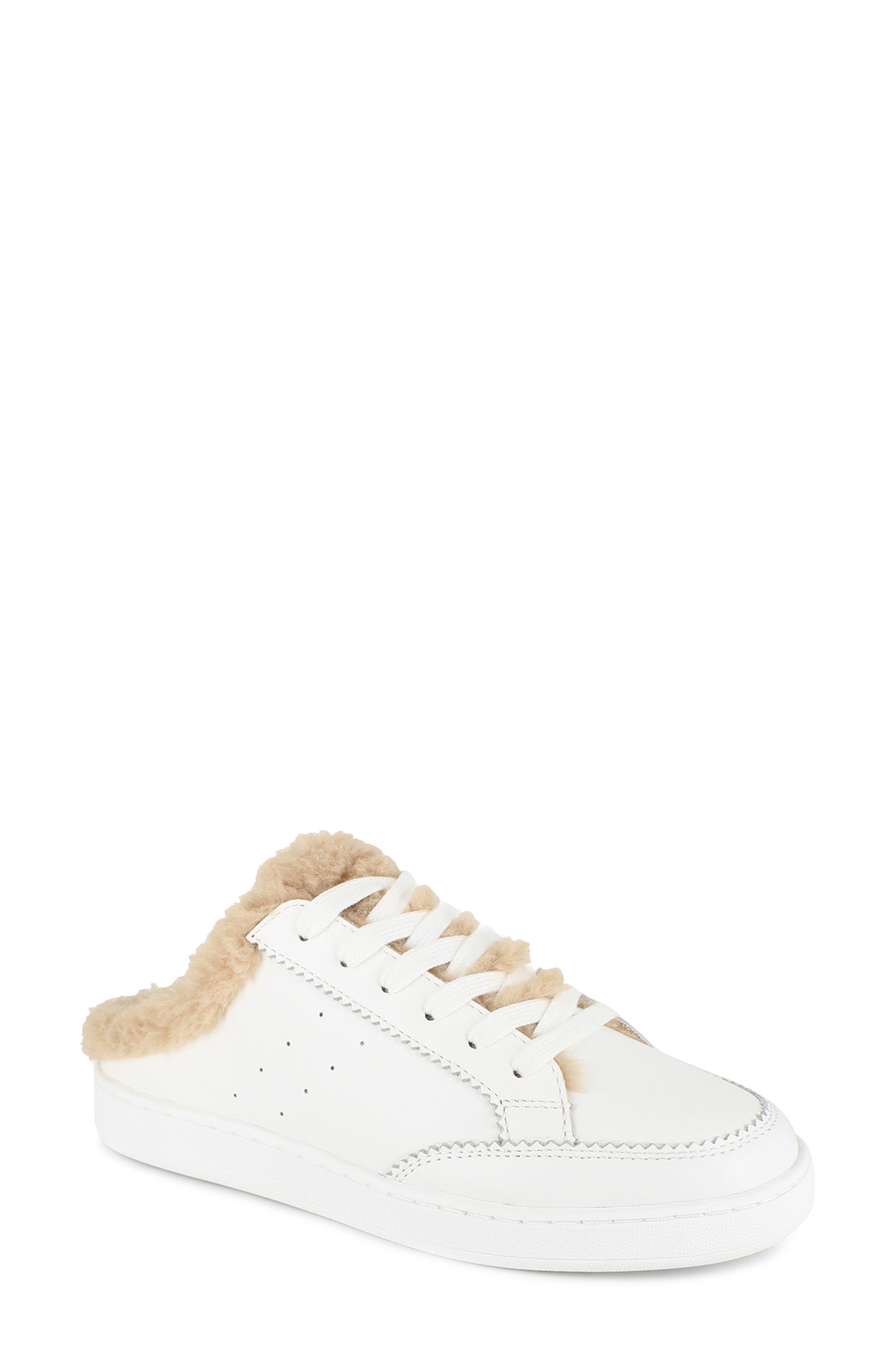 shearling sneakers
