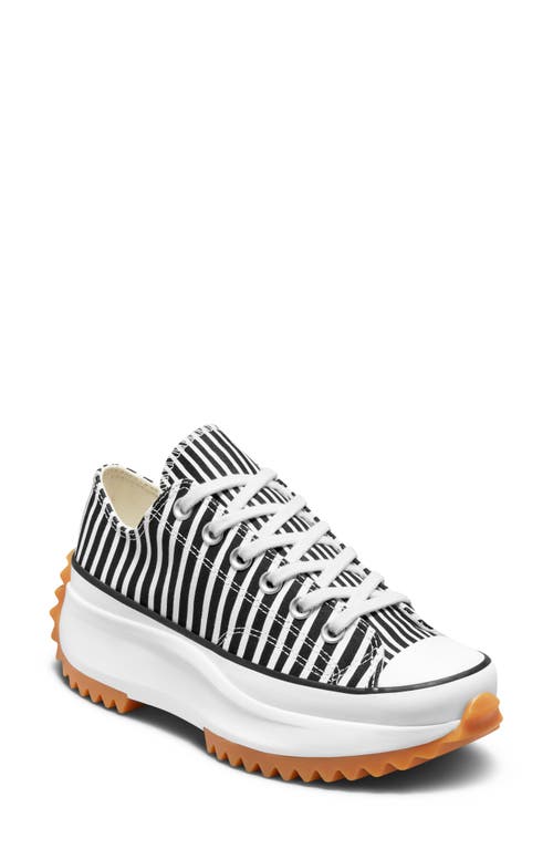 Converse Chuck Taylor® All Star® Run Star Hike Platform Oxford Sneaker in White/Black/White