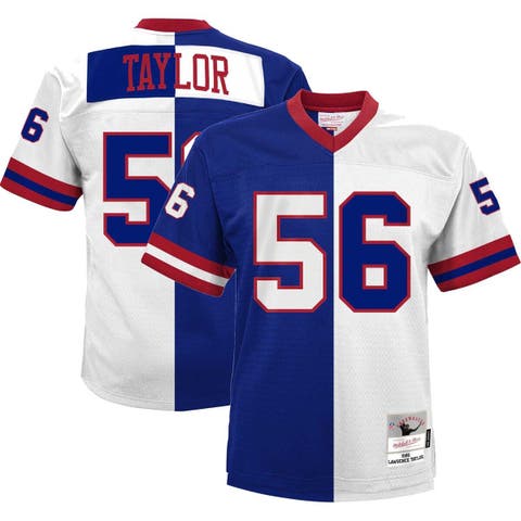 Men's Mitchell & Ness Lawrence Taylor Royal/White New York Giants 1986 ...