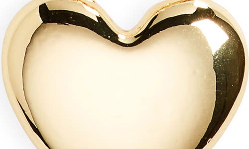 Shop Nordstrom Rack Demi Fine Puff Heart Locket Necklace In Gold
