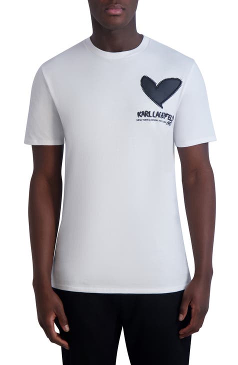 Heart Cotton Graphic Tee