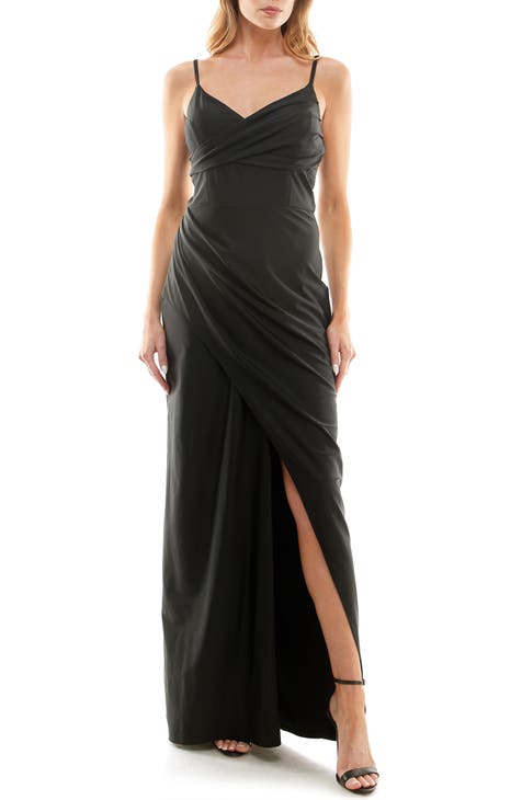 Ruched Sheath Gown