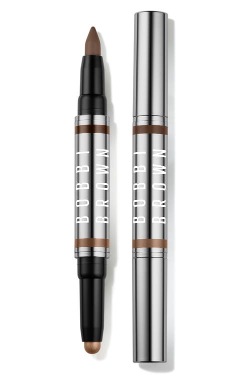 Shop Bobbi Brown Long-wear Cream Eyeshadow & Kohl Eyeliner In Golden Bronze/cocoa