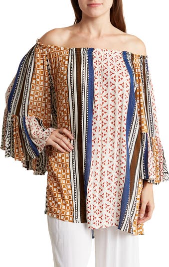 Elan cold 2025 shoulder dress