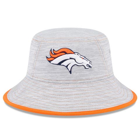 Men's New Era Graphite/Orange Denver Broncos 2021 NFL Draft On-Stage  59FIFTY Fitted Hat