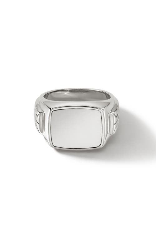 John Hardy Signet Ring in Silver at Nordstrom