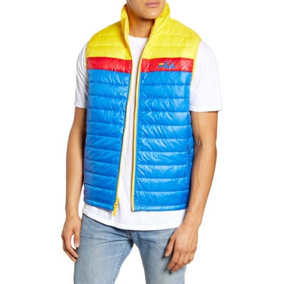 Fila Windshear Trail Puffer Vest, Blue