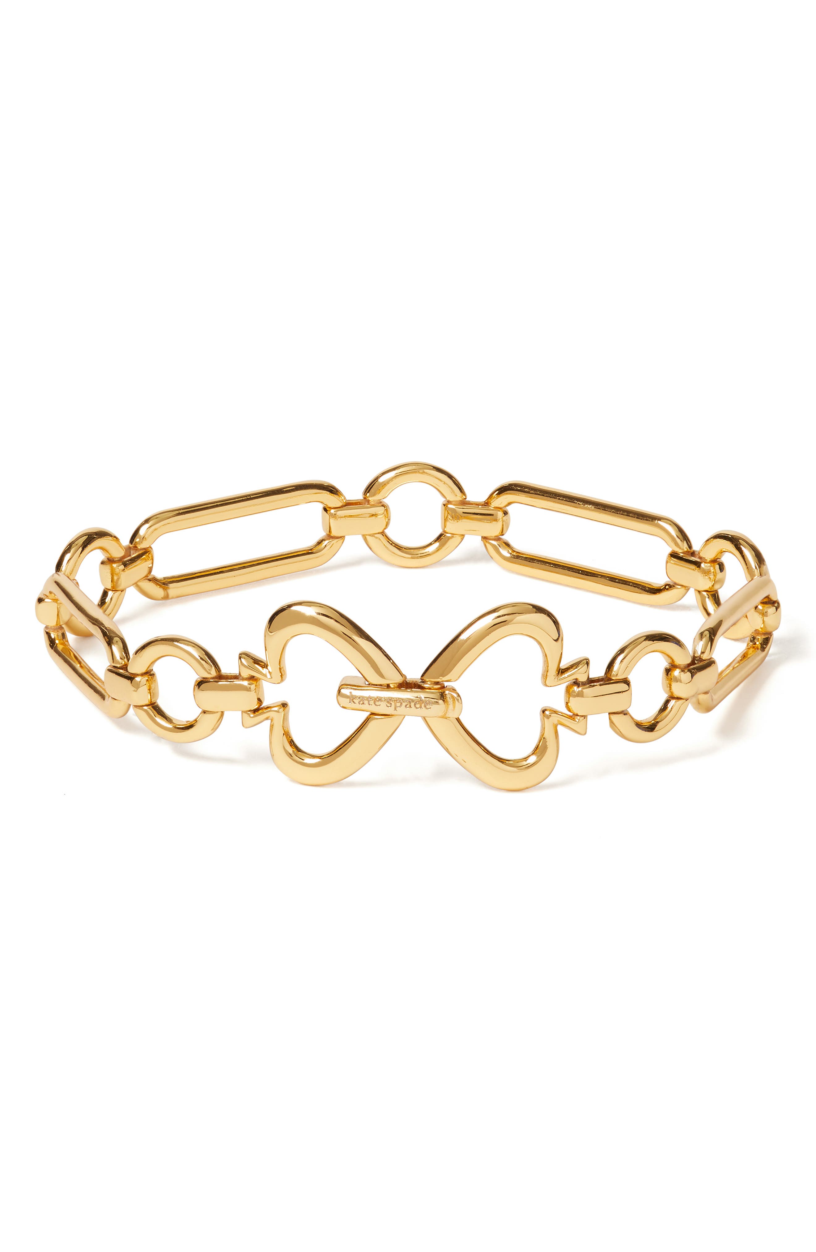 Kate Spade Spade Link Bracelet In Gold