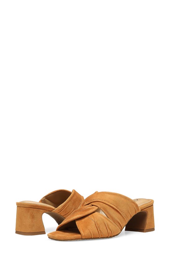 Shop Nydj Griselda Sandal In Cognac