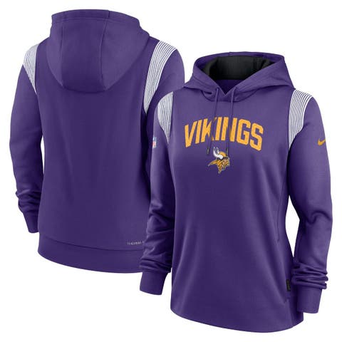 Women's Minnesota Vikings Junk Food Purple Pullover Hoodie