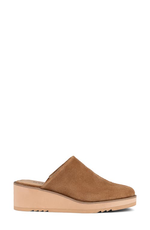 Shop Nydj Edmond Wedge Mule In Cognac