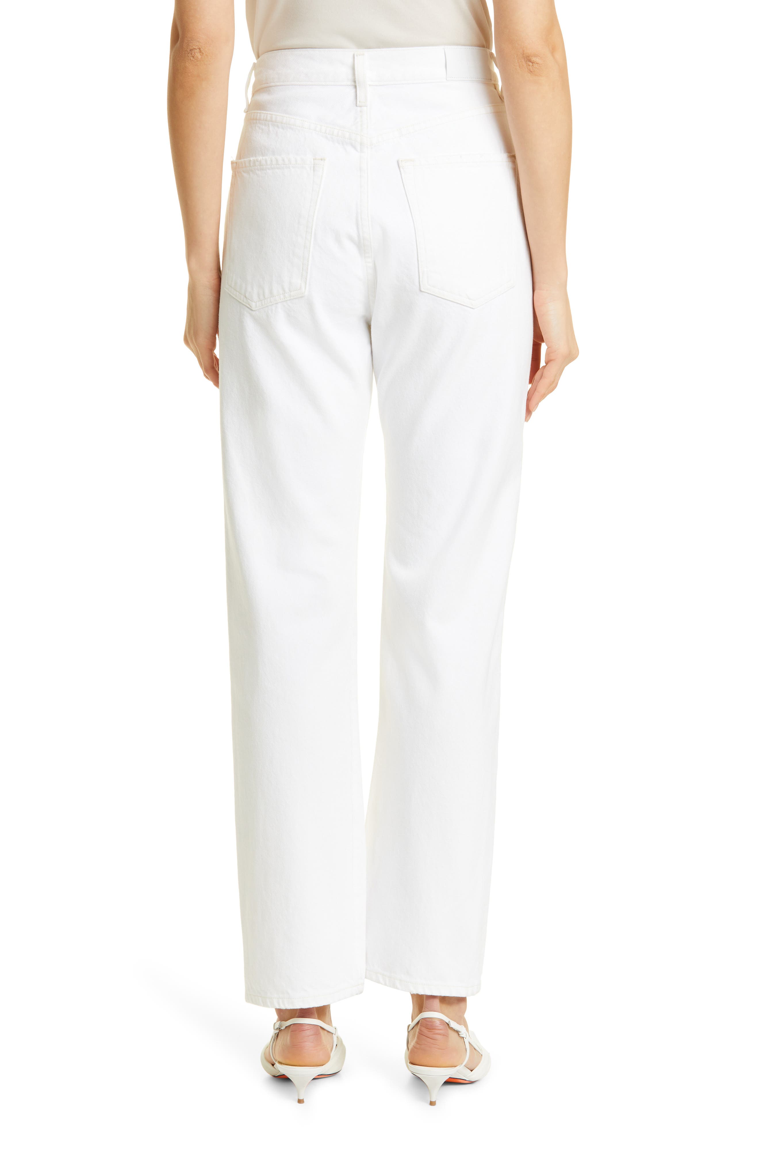 Goldsign Relaxed Straight Leg Jeans 