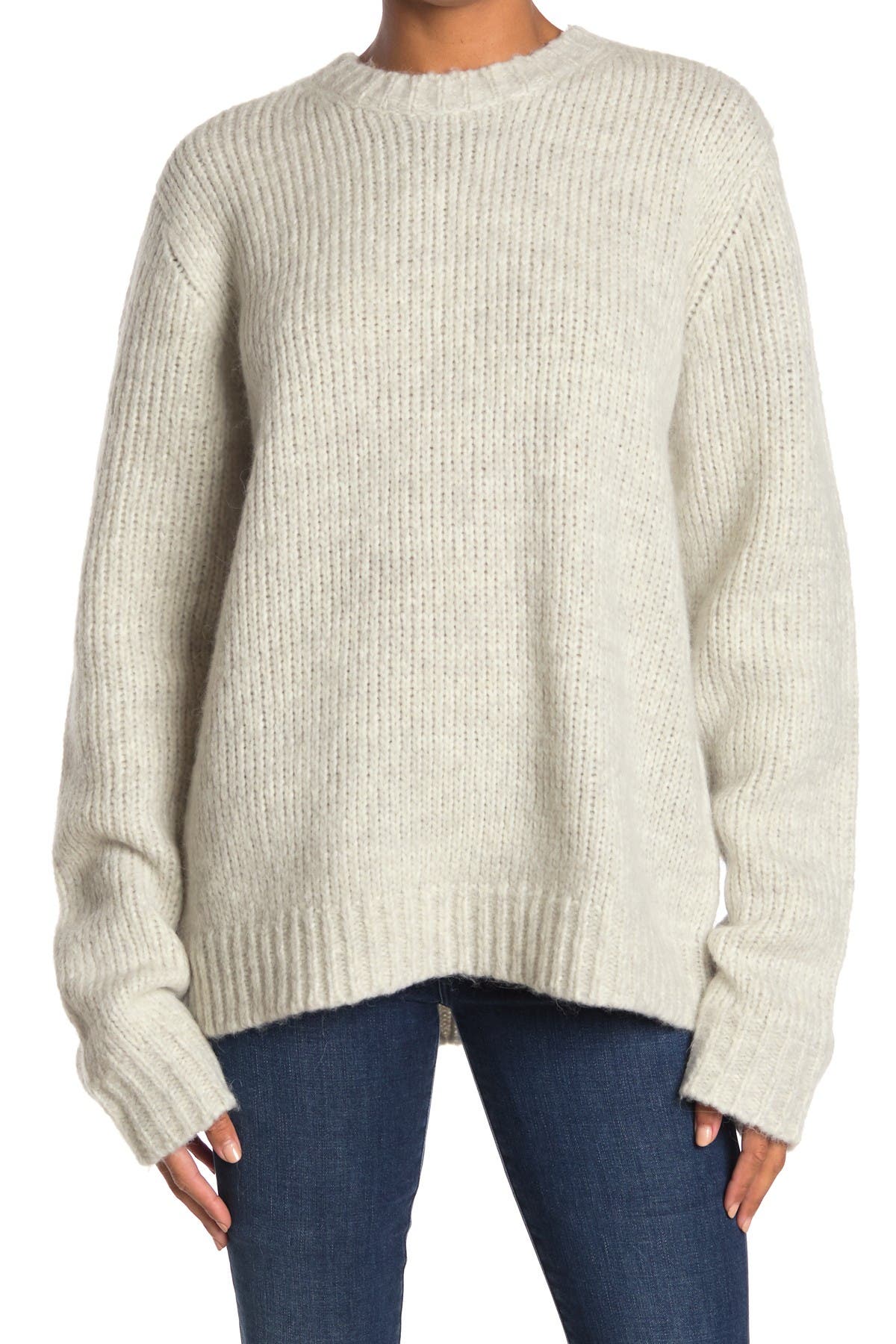 helmut lang grey sweater