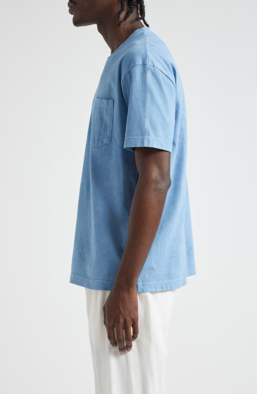 Shop De Bonne Facture Oversize Cotton T-shirt In Indigo