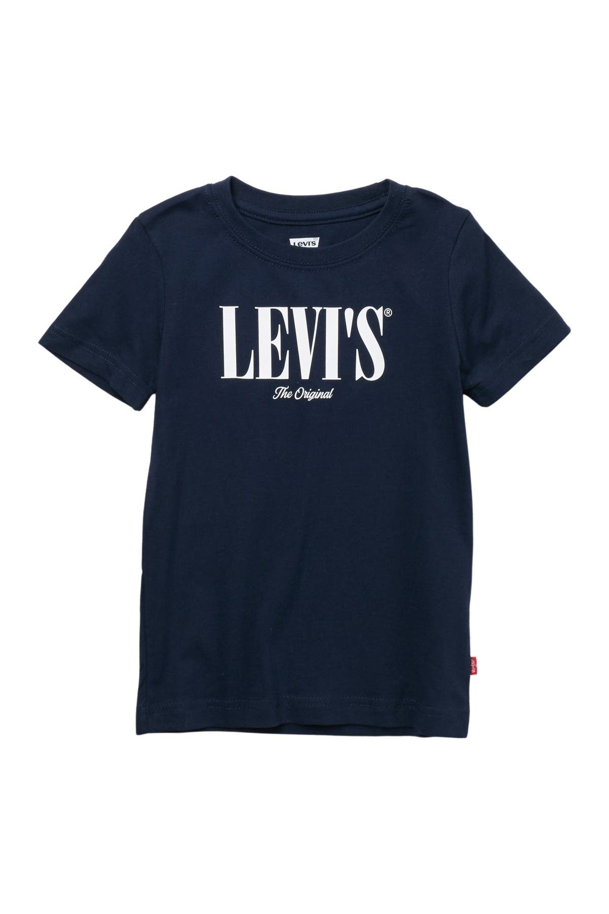 levis blue logo t shirt