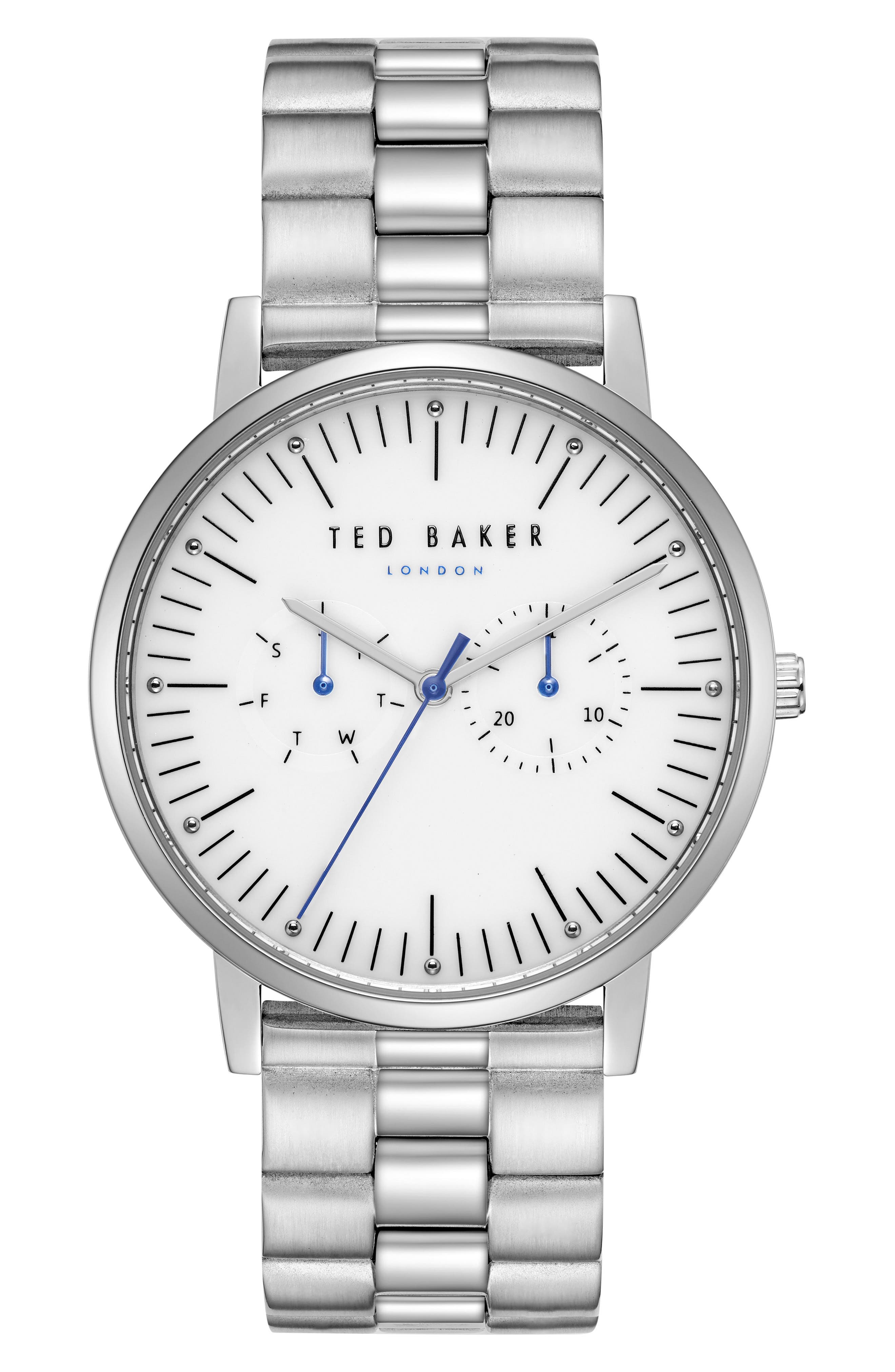 Ted Baker London Brit Multifunction Bracelet Watch, 40Mm