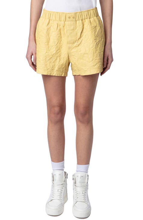 Leather shorts outlet nordstrom