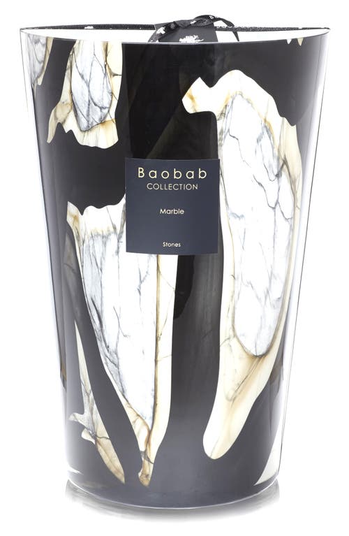 Baobab Collection Stones Marble Candle in Marble- Extra Large at Nordstrom