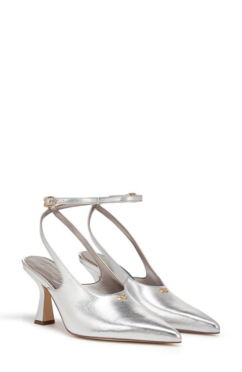 Shop Circus Ny By Sam Edelman Tara Slingback Pump In Soft Silver