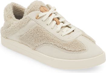 OluKai Kilea Heu Genuine Shearling Sneaker (Women)