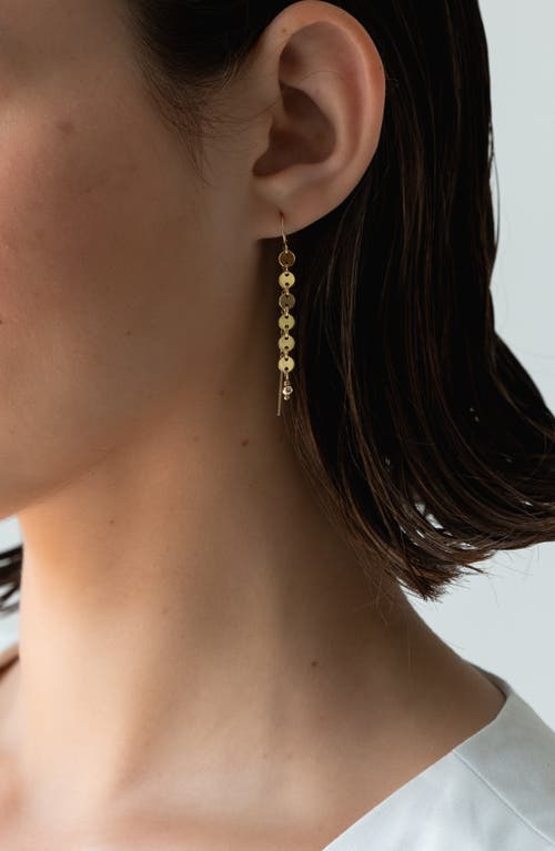 Albisia Rouje Threaders In 14k Gold Filled