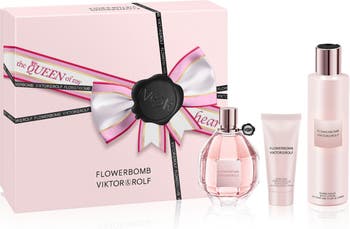 Viktor&Rolf Flowerbomb 3-Piece Perfume Gift Set $256 Value