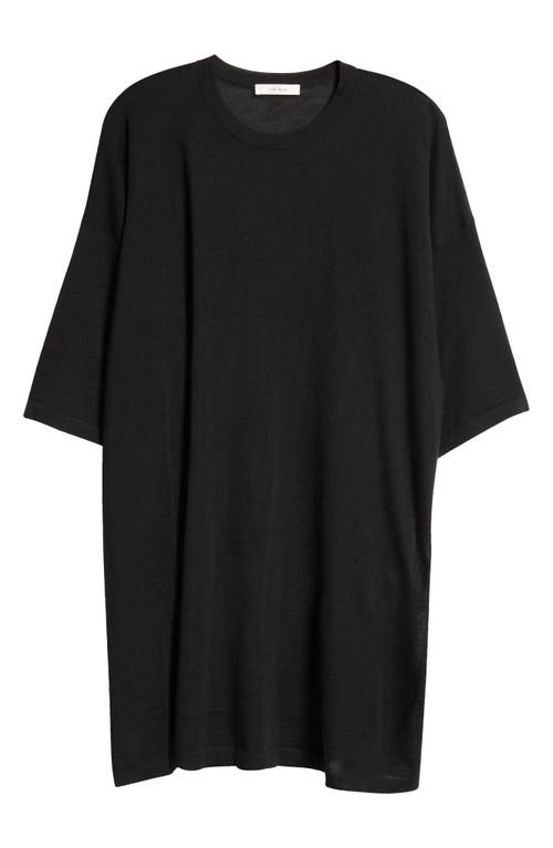 Shop The Row Graig Oversize Cashmere Knit Top In Black