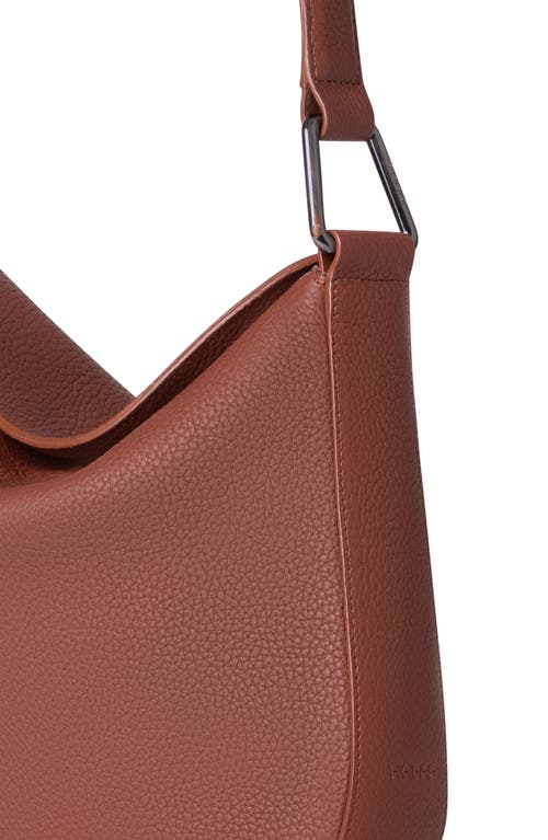 AKRIS AKRIS LITTLE ANNA LEATHER HOBO BAG