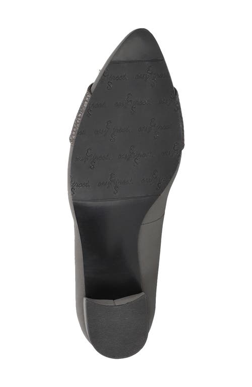 Shop Easy Street Cider Pointed Toe Pump In Grey Matte