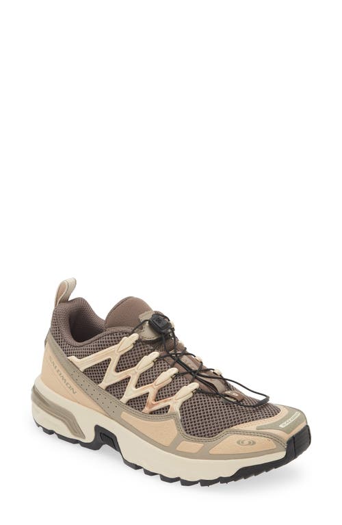 Salomon Acs Og Trail Running Shoe In Falcon/shortbread/hazelnut