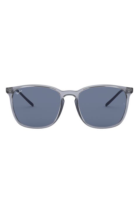 Chanel Blue Rimless Sunglasses - Ann's Fabulous Closeouts