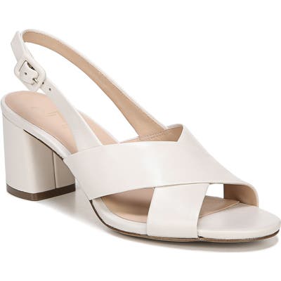 27 Edit Della Slingback Sandal, White