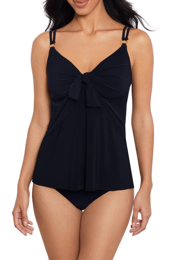 Shop Magicsuit Akikio Obi Tankini In Black