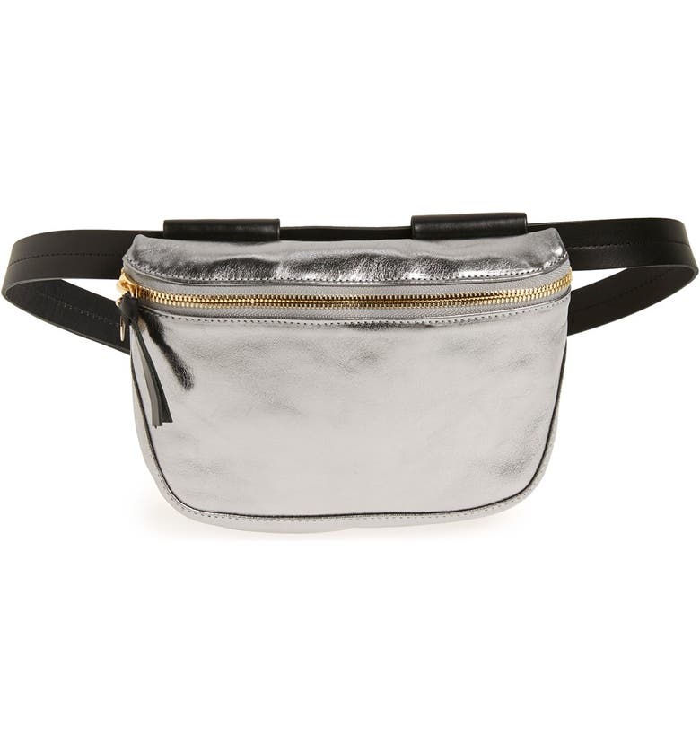 Clare V. 'Maison' Metallic Leather Fanny Pack | Nordstrom