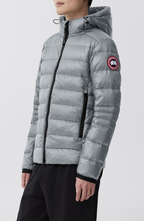 Shop Canada Goose Crofton Water Resistant Packable Quilted 750-fill-power Down Jacket In Boulder Grey - Gris Rocher