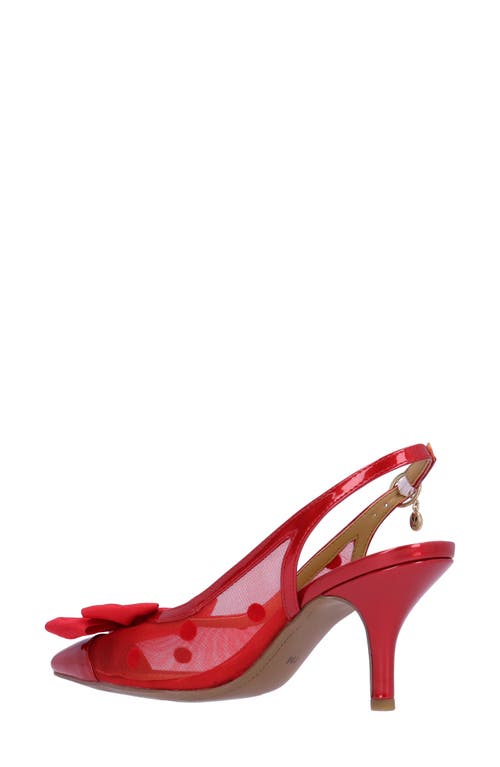 J. Reneé Kadence Slingback Pump In Red
