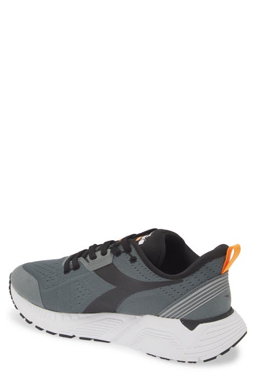 Diadora Mythos Blushield Vigore 2 Running Shoe In Balsam Green/black/white