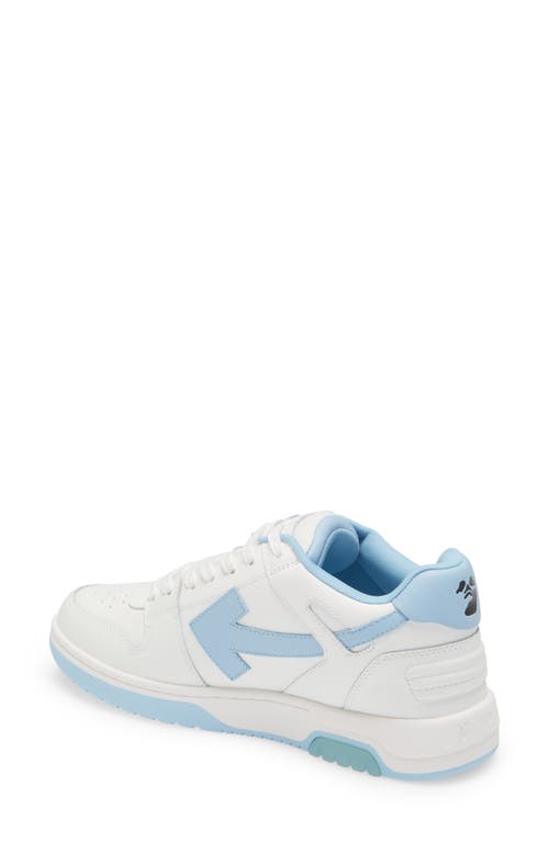 Off-white Off White Men White Leather Out Of Office Sneakers In White