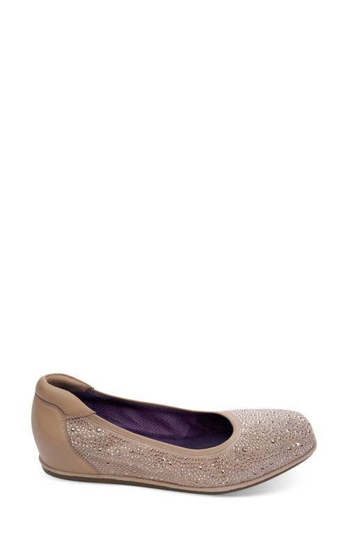 Shop Vaneli Gisel Skimmer Flat In Sesame